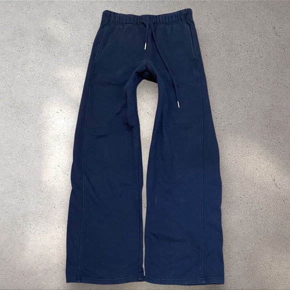 !! SOLD DO NOT BUY !! Garage Navy Blue Wide Leg Sweatpants - Picture 1 of 5